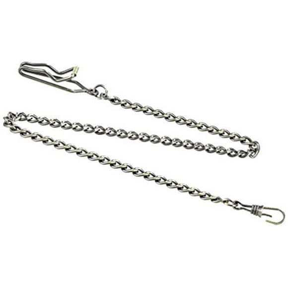 Unitron Enterprise 3547-AG Antique Gold Finish Brass Pocket Watch Chain - 14.5 in.