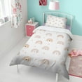 thumbnail image 4 of Boho Bohemia Rainbow Duvet Cover and Pillowcase Set for Single Bedding, Bedroom Accessories for Kids Teens, 4 of 5