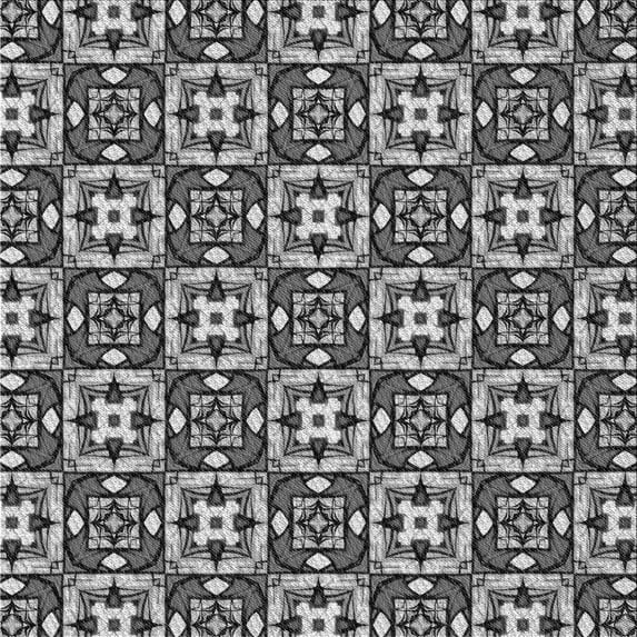 Ahgly Company Machine Washable Indoor Square Transitional Gray Cloud Gray Area Rugs, 7' Square