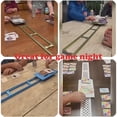 thumbnail image 4 of Game Glider for Cards, The Game Glider Multi Color Slider Original, Sliding Cards Effortlessly Along a Rai, Multifunctional Tabletop Track Sliding Plate for Card Games, Party Game Accessories (D), 4 of 5