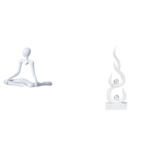 Escultura De Resina Con Forma De Llama De Pensador Abstracto Creativo, Adorno Decorativo único Para Dormitorio, Entrada, Patio, Oficina, Regalo De Inauguración De La Casa.