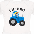 thumbnail image 4 of Inktastic Farmer Tractor Little Bro Boys Long Sleeve Baby Bodysuit, 4 of 5