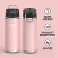 thumbnail image 3 of Botella de Agua de Acero Inoxidable de la Serie ICON de THERMOS con Pajita, 3 of 3