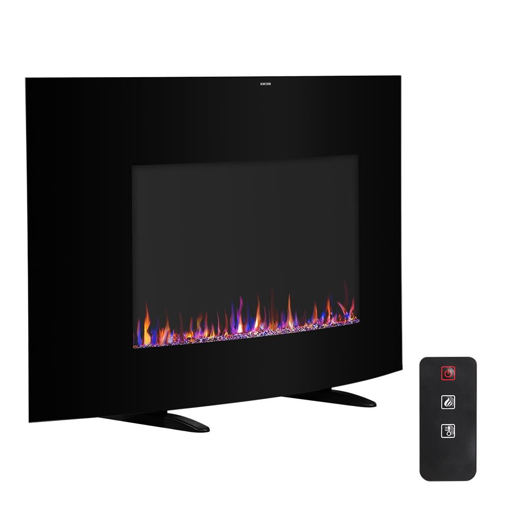 ZOKOP 35" Electric Fireplace 1400W Wall Mounted Fireplace, CSA