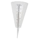thumbnail image 3 of Medidor De Lluvia De Tubo De Cono De Plástico 2pcs Para Jardín Al Aire Libre Con Dígitos De Fácil Lectura SM SunniMix Medidor de pluviómetro en cascada, 3 of 8