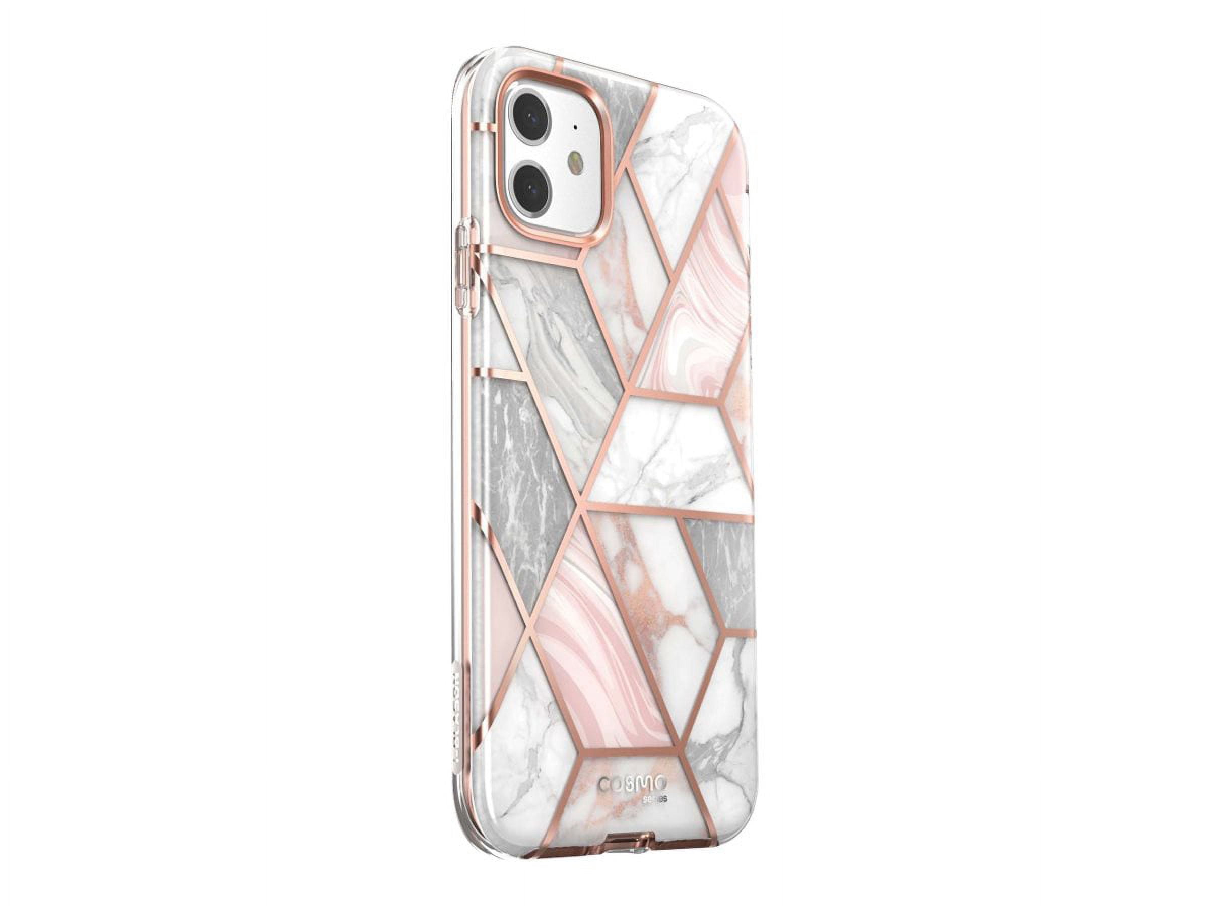 i-Blason Cosmo Designer - Protective case for cell phone - thermoplastic polyurethane (TPU) - pink - 6.1" - for Apple iPhone 11