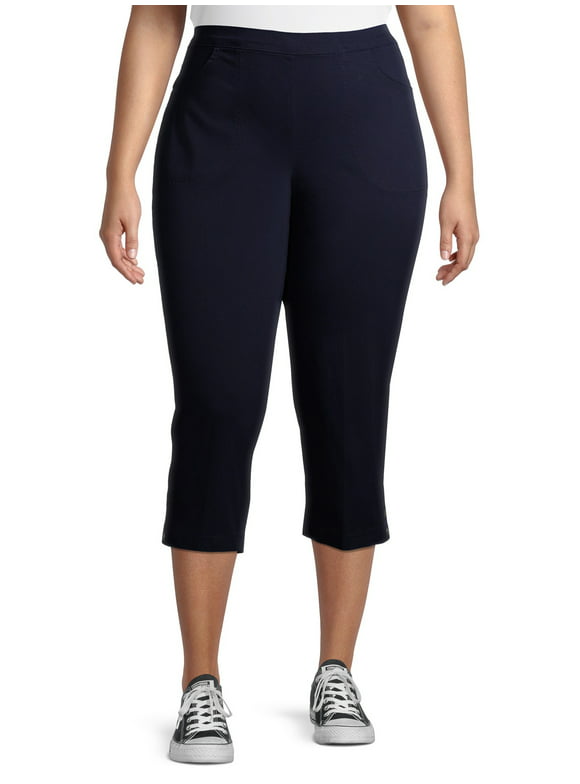 Just My Size Plus Size Capris in Plus Size Pants - Walmart.com