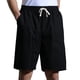 thumbnail image 2 of pstuiky Pantalones cortos cargo para hombre, Pantalones cortos casuales de algodón con cordón y cintura elástica para hombre Pantalones cortos de golf, 2 of 7