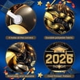 thumbnail image 4 of Gold & Black Class of 2026 Banner Graduation Backdrop Glitter Graduation Display for High School Graduation Party College Graduation Ceremony Photo Shoot, 4 of 5