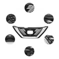 thumbnail image 2 of Front Upper Grille Assembly Chrome For 2020 2021 Nissan Qashqai Rogue Sport 1pc, 2 of 9
