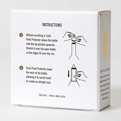 6 Count Raunchy Packaging Big Betty Pinot Protector Wine Bottle Stopper Gold Shaped Like Condom