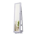 thumbnail image 5 of Winado Jewelry Cabinet 360 Rotating, Lockable Standing Wall Jewelry Armoire with Full Length Mirror Large Jewelry Armoire Cabinet, 5 of 13