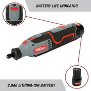 Hyper Tough 12V Max Cordless Rotary Tool with 40-Piece Accessory Kit