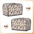 thumbnail image 3 of Fotbe Tulips Flowers for Two Slice Toaster Cover, Fingerprint Protector, Super Soft Appliance Cover And Dust Cover,Bread Dust Cover & Fingerprint Protection, 3 of 7
