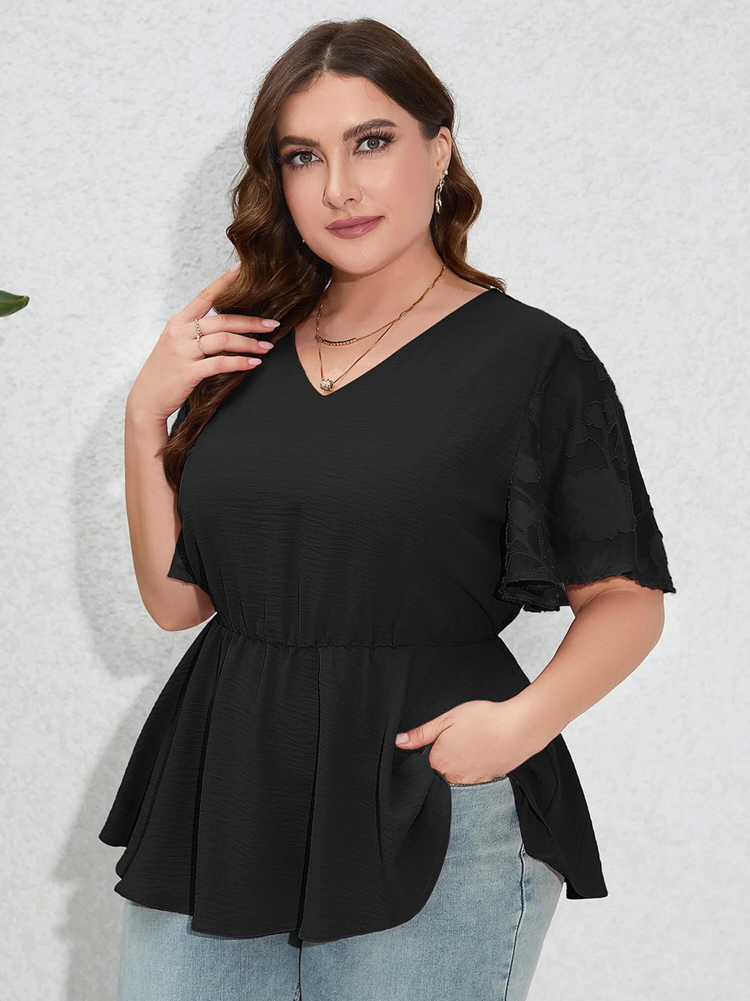 dressy peplum tops