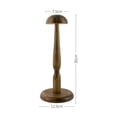 thumbnail image 3 of Soporte de pedestal de sombrero de madera perfecl Perchero, 3 of 8