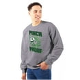 thumbnail image 3 of PACMAN Saint Paddys Pinch Proof Sweatshirt for Men or Women Brisco Brands S, 3 of 6