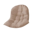 thumbnail image 1 of Cojín colgante para silla de huevo, grueso, lavable, suave, con forma de cesta colgante Caqui, 1 of 8