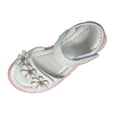 thumbnail image 2 of Kureaily Breathable Girls Sandals For Toddler Kids Lightweight Comfortable Casual Outdoor Play Shoes For Ages 1 10 Years/ Size 9,2-2.5 Years(White), 2 of 5