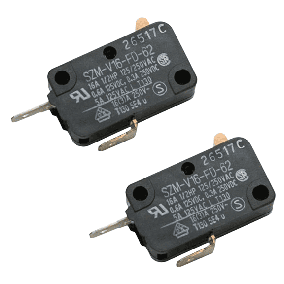 Scaroo 3405-001033 Microwave Door Switch for GE SZM-V16-FD-62 2-Pack