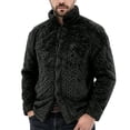 thumbnail image 5 of Maqroz Mens Winter Coats Sherpa Fleece Jacket Button Down Long Sleeve Warm Flannel Shirts Outerwear Fall Clothes Casual Jackets with Pockets, 5 of 5
