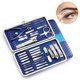 thumbnail image 2 of Kit de 21 cortaúñas y pedicura de acero inoxidable para manicura profesional para hombres y mujeres, herramientas para el cuidado de las uñas, kits de cuidado personal para el hogar y viajes con, 2 of 8