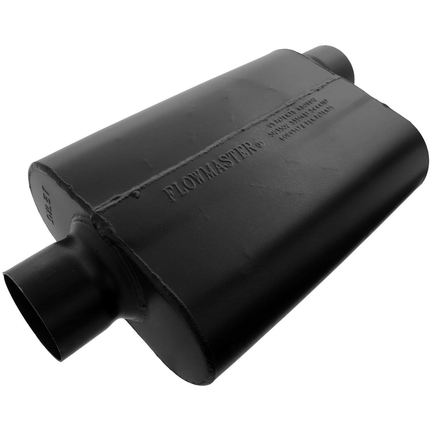 Flowmaster 943047 Super 44 Muffler - 3.00 Center In / 3.00 Offset Out - Aggressive Sound