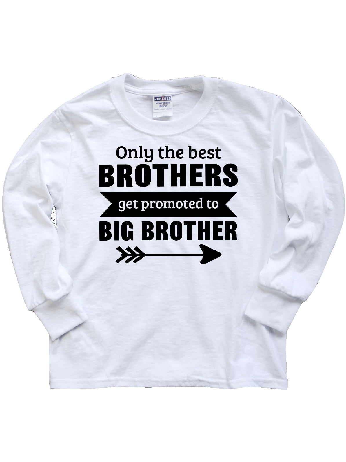 Only the Best Brothers Get Promoted to Big Brother Youth Long Sleeve T ...
