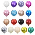 thumbnail image 2 of 20 piezas globos de aluminio 4D de oro rosa, globos de helio de 32/50/60 pulgadas, globos metálicos de color arcoíris, decoración de boda, decoración de fiesta de cumpleaños, 2 of 5