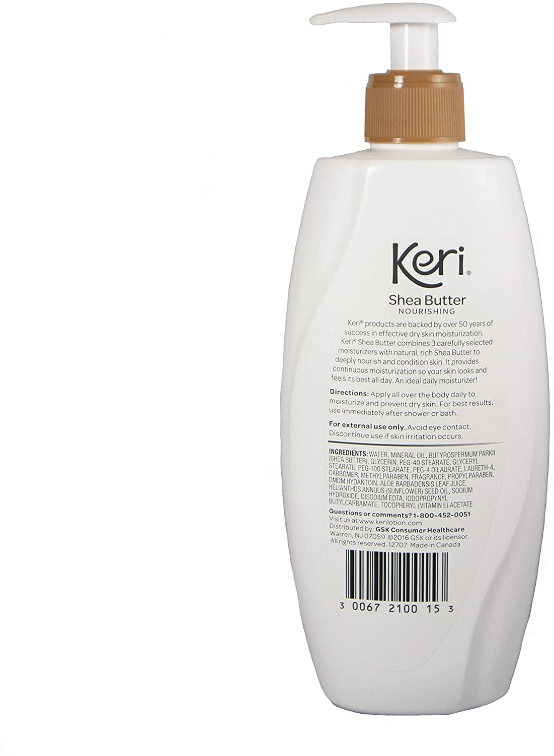 Keri Whole Body Therapy Nourishing Shea Butter Lotion 15 oz