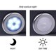 thumbnail image 3 of Lámpara LED inalámbrica de 3 piezas con sensor de movimiento para armario, escalera, pasillo, cocina y dormitorio (cubierta plateada (luz blanca)), 3 of 5