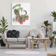 thumbnail image 3 of Stupell Industries Bohemian Grey Cat Pet Terracotta House Plants Tropical Monstera Canvas Art, 36 x 48, by June Erica Vess, 3 of 7