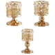 thumbnail image 1 of 2 candelabros de cristal modernos huecos para decoración de de comedor y sala de estar Zulema porta vela, 1 of 8