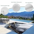 thumbnail image 6 of Outdoor Rug 3x5 ft Black Gold Marble Textured Waterproof Outdoor Patio Rug Mat Non Slip Outside Area Rugs Carpet for RV,Camping,Porch,Deck,Pool,Balconybackyard,Abstract Modern Art, 6 of 9