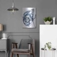 thumbnail image 5 of Luxe Metal Art 'Story Of Hope Blue' by Andrea Haase Metal Wall Art, 16"x24", 5 of 9