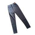 thumbnail image 1 of Greeniant Mallas de Cachemira súper gruesas para mujer, pantalones de estilo Simple de invierno de cordero, accesorios cálidos de cintura alta para Uniforme atlético Gris/L Greeniant OD014498-13, 1 of 5