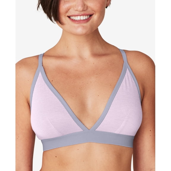 Maidenform Naturally Soft Triangle Bralette – Urban Lilac – Size M – Wireless – Women’s