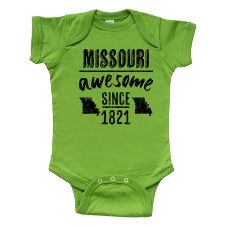 

Inktastic Missouri Awesome Since 1821 Gift Baby Boy or Baby Girl Bodysuit