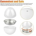 thumbnail image 3 of QHUDLV Yiokii Microwave Egg Cooker Microwave Egg Boiler, Hard Boiled Egg Cooker Egg Cooker Microwave Rapid Egg Cooker Microwave Boiled Egg Maker for Hard Soft Boiled Egg Cooker Steamer, 3 of 9