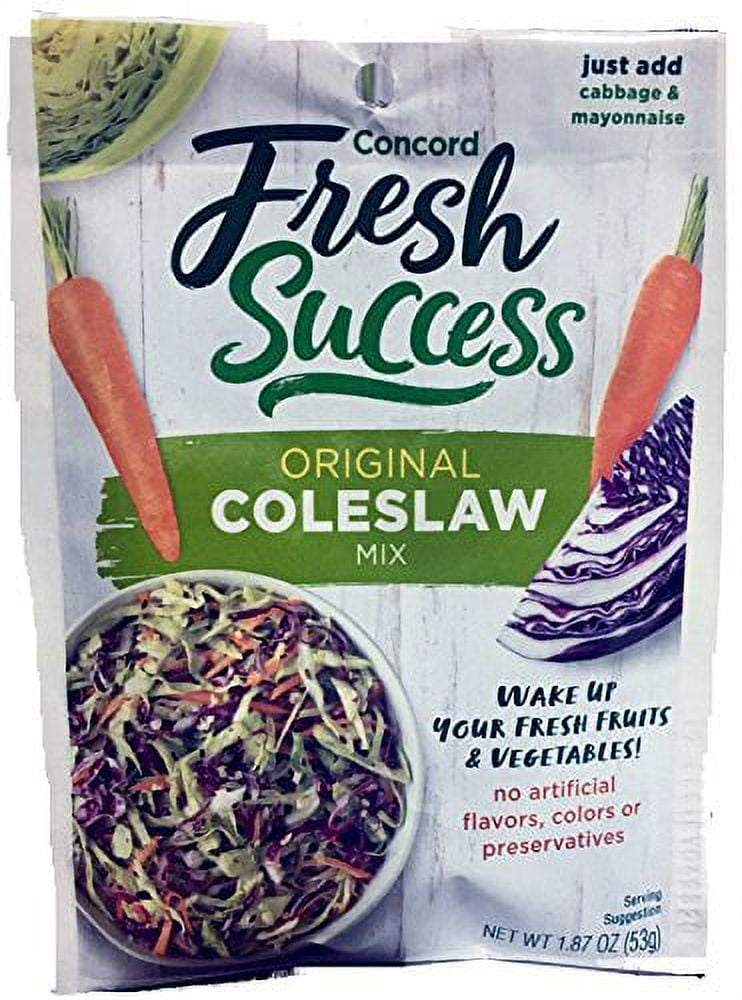 , Coleslaw Mix, 1.87Oz Of 6) Packet (Pack