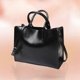 thumbnail image 2 of Leather Tote Shoulder Bag Vintage Satchel Handbag with Top Handles for Holiday Birthday Gift, 2 of 4