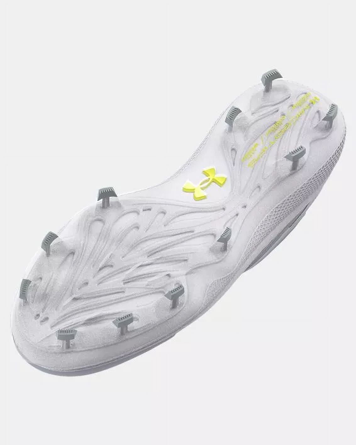 Under Armour Yard Low TPU Baseball Cleats White | White Size 