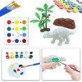 thumbnail image 4 of Set de pintura de dinosaurios HUOGUO Creative DIY 3D Graffiti (64 piezas), 4 of 5