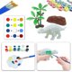 thumbnail image 4 of Set de pintura de dinosaurios HUOGUO Creative DIY para niños (64 piezas), 4 of 5