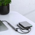 thumbnail image 3 of KAIYANG HUB USB 3.0 a USB 2.0/3.0 con 7 puertos gris plata, 3 of 4