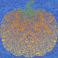 thumbnail image 2 of CafePress - Filigree Pattern Pumpkin - Cute Infant Baby Football Bodysuit, 2 of 3