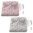 thumbnail image 1 of Electric Heating Pads Flannel Slippers Electric Foot Heater Cushion, 1 of 3