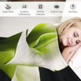thumbnail image 3 of Chilfamy Flowers Green Naturalism Soft Cozy Printed Blanket & Throw for All Seasons - Lightweight Plush Blanket 50x60in, 3 of 6