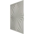 thumbnail image 4 of 19 5/8"W x 19 5/8"H Asher EnduraWall Decorative 3D Wall Panel, Universal Pearl Metallic Sea Mist (Covers 2.67 Sq. Ft.), 4 of 6