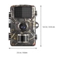 thumbnail image 2 of CIMAXIC Game Camera with Night Vision for Outdoor Use 12MP ABS Dark Grey,5.31"X3.54"X1.97", 2 of 4